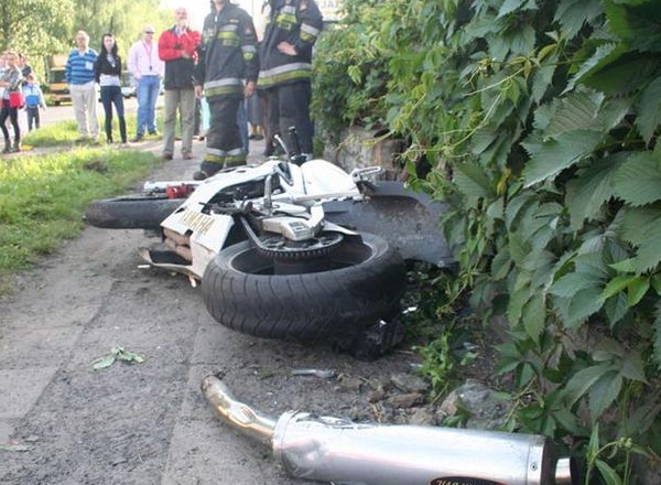 Gimnazjalista dostał motocykl i zginął