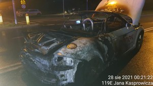 Spłonęło Audi TT z Panka. Kto płaci za szkody aut w carsharingu?