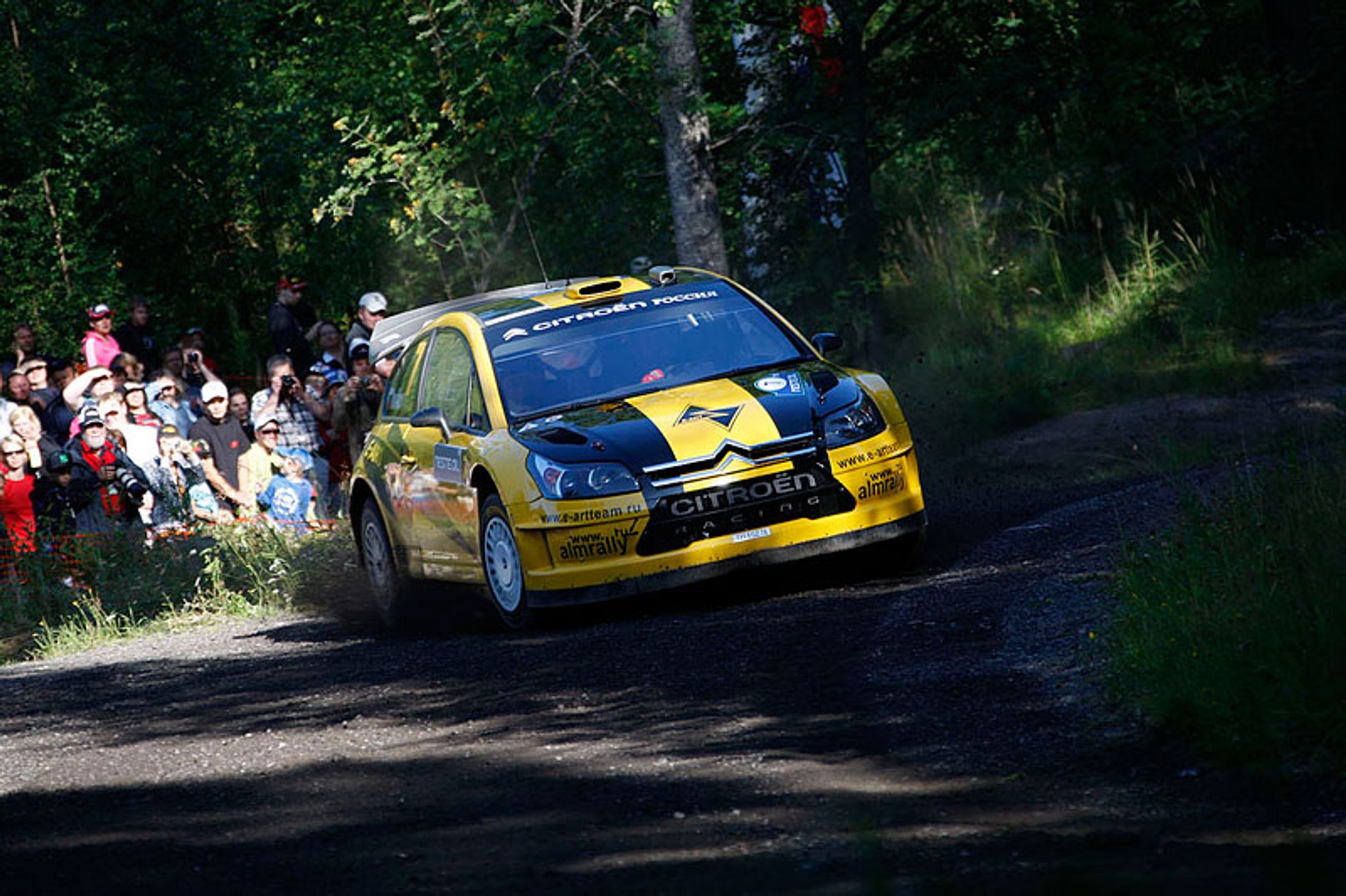 Rajd Finlandii 2009: 131,56 km/h - fotogaleria Rallyworld©Willy Weyens