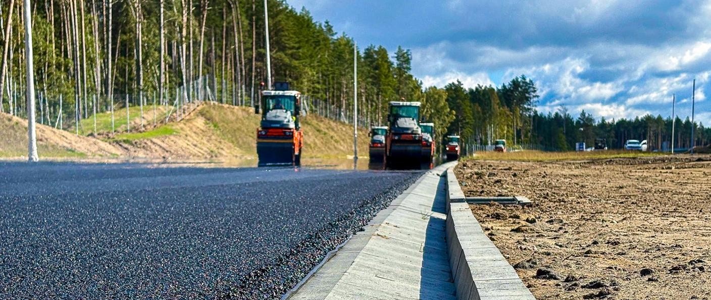Prace na obwodnicy Źukowa