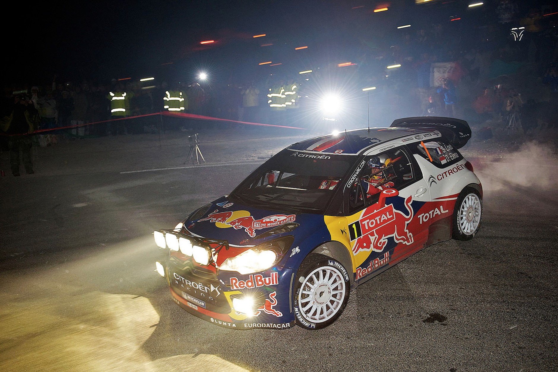 Rajd Monte Carlo 2013: 4 Citroëny DS3 WRC na starcie
