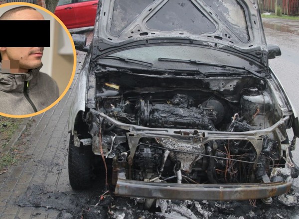 "Vendetta" pod Lublinem. Palił auta kolegów, bo chciał "wyrównywać rachunki"