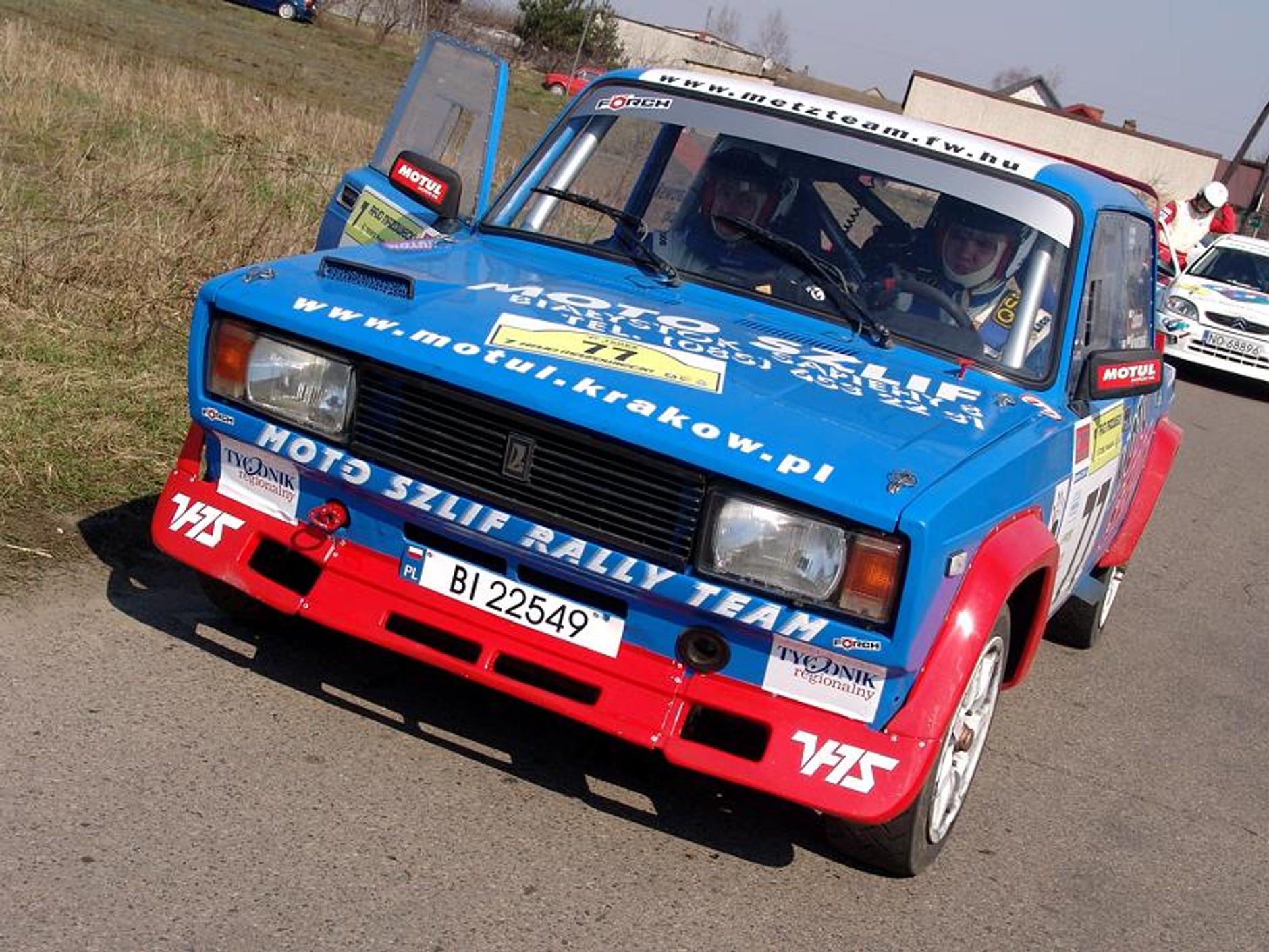 Rajd Mazowiecki 2007: Maciejewski królem wiosny (fotogaleria)