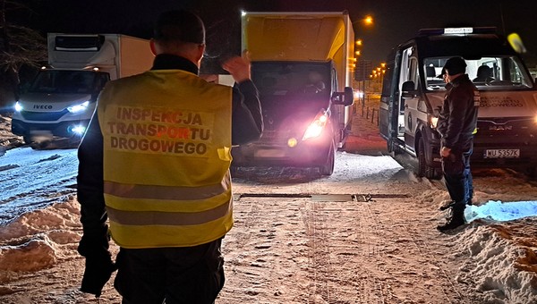 Kontrolerzy ITD zrobili poranną akcję. Żaden z kierowców nie pojechał dalej
