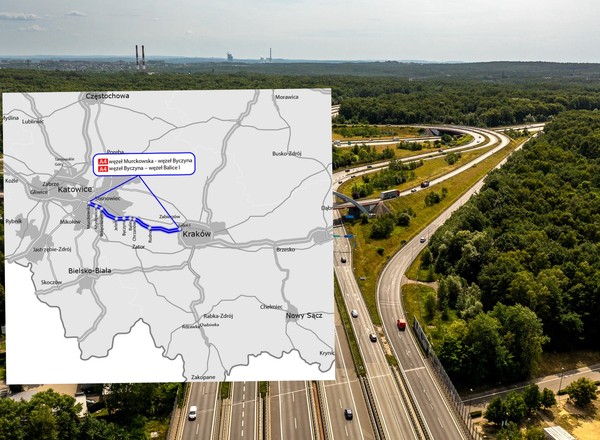 Autostrada A4 Kraków-Katowice zostanie poszerzona. Zbliża się koniec koncesji