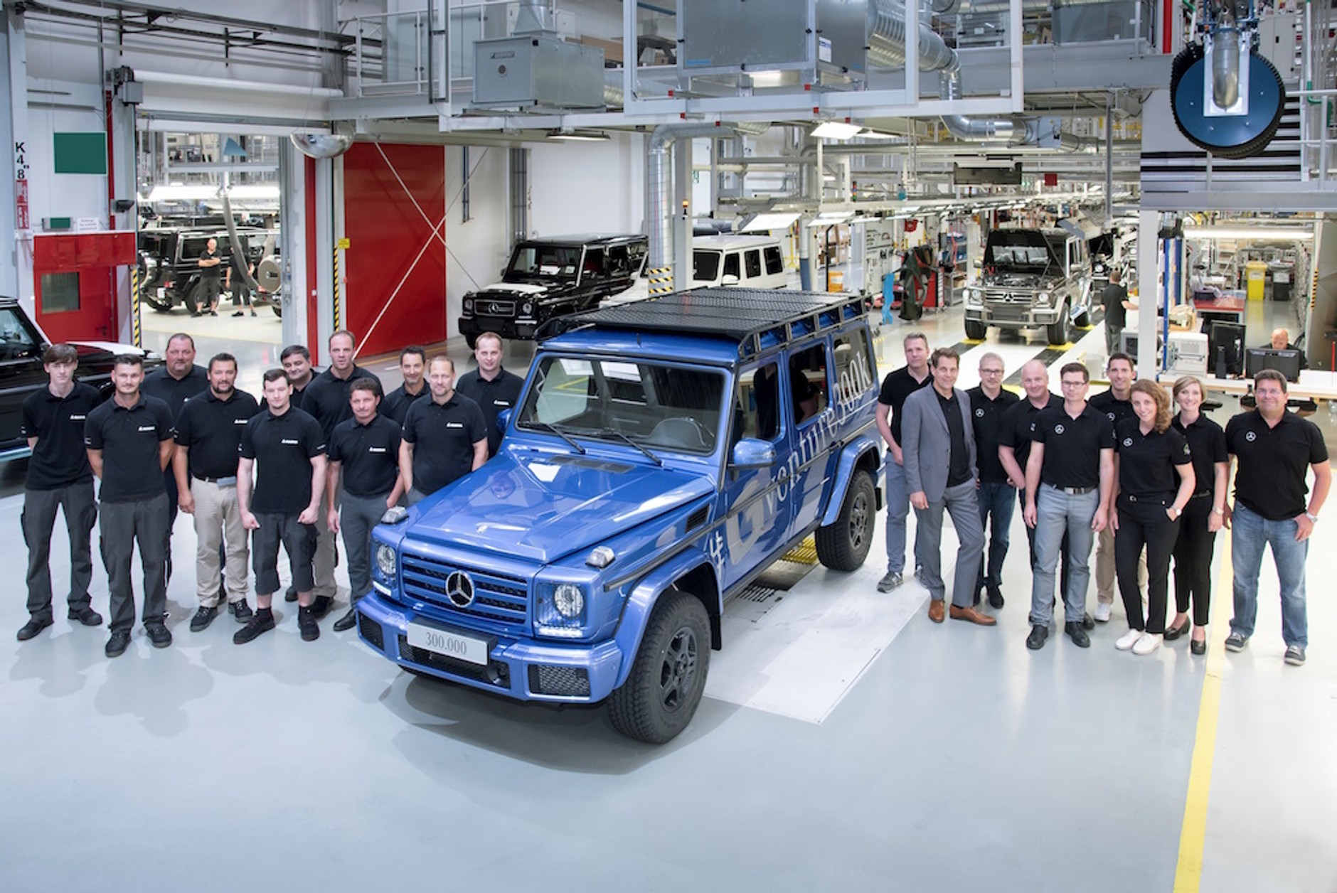 Mercedes klasa G: 300 tys. egz. z Grazu