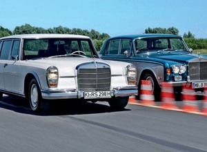 Mercedes 600 kontra Rolls-Royce Silver Shadow - supertechnika czy wyższe sfery?