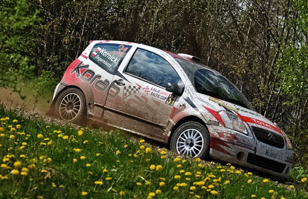 Rajd Lotos Baltic Cup 2010: w Citroën Racing Trophy walczono do ostatnich metrów