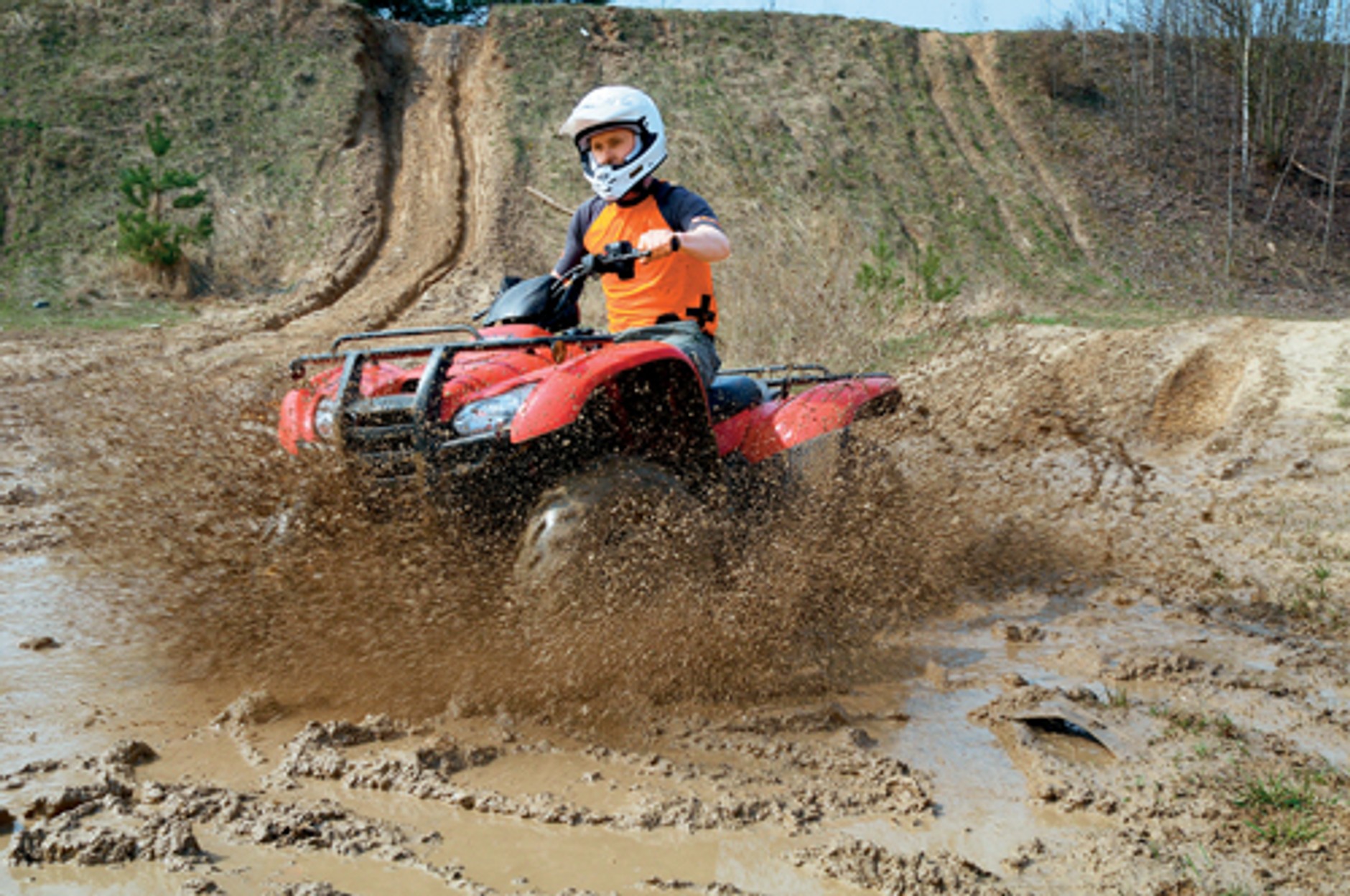 Honda TRX420FA Rancher AT - Mini jazda, maksi zabawa