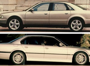 BMW Serii 7 E38 vs. Audi A8 D2 - luksus w przystępnej cenie. Opinie. Test porównawczy