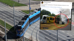 Nietypowa kolizja we Wrocławiu. Tramwaj zderzył się z kosiarką do trawy