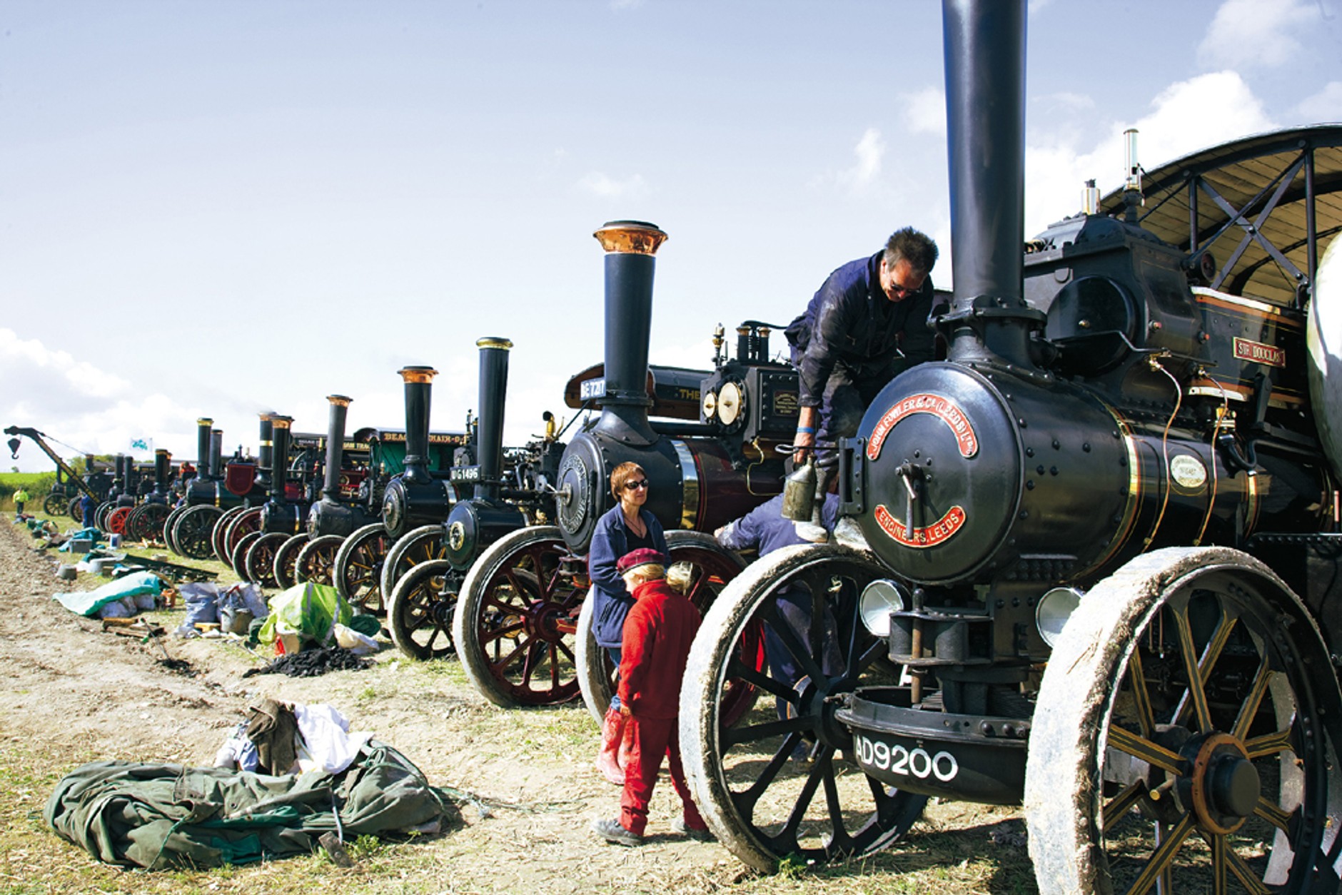 Pełną parą! Relacja  ze zlotu pojazdów z napędem parowym