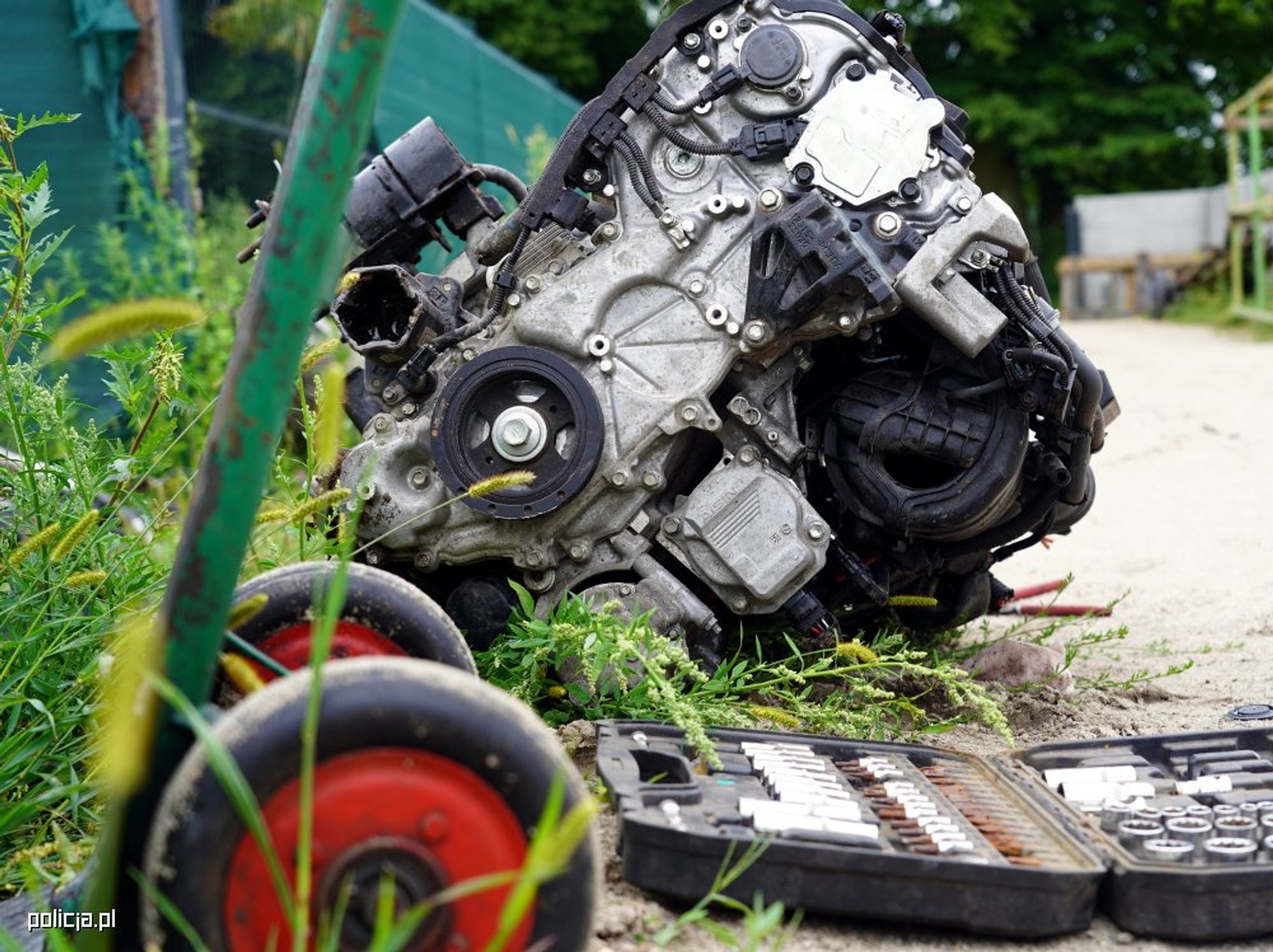 Policja złapała paserów pod Warszawą