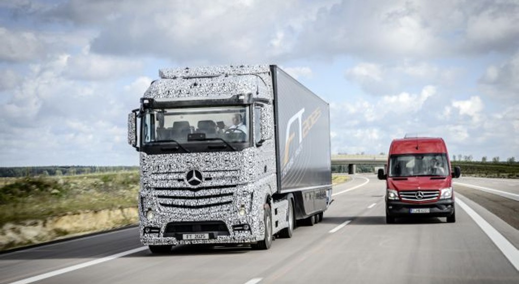 Ciężarówka przyszłości Mercedes 2025