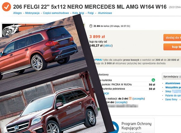 Plaga podrabianych felg
