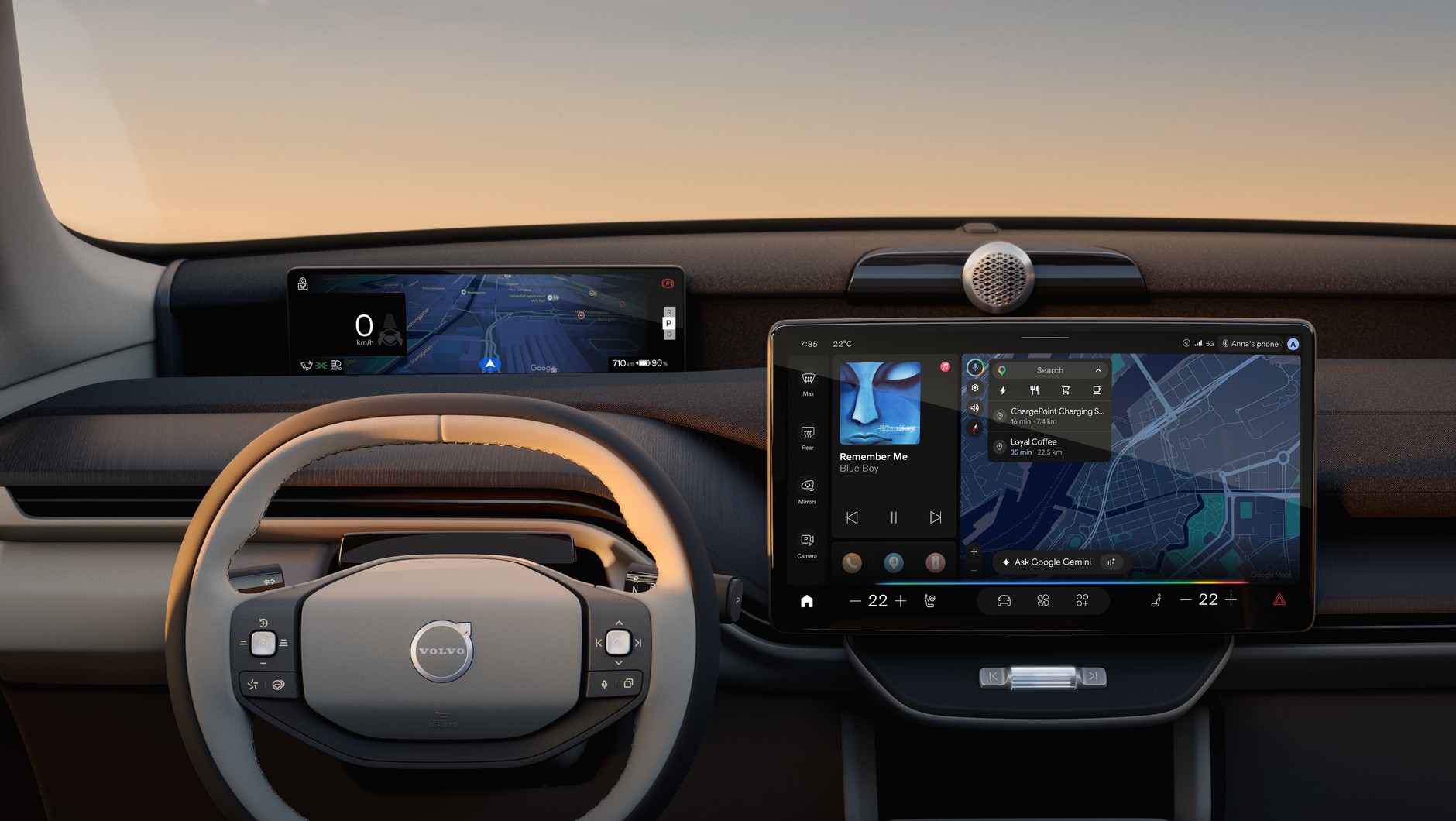 Google Gemini w autach Volvo wyprodukowanych od 2020 r.