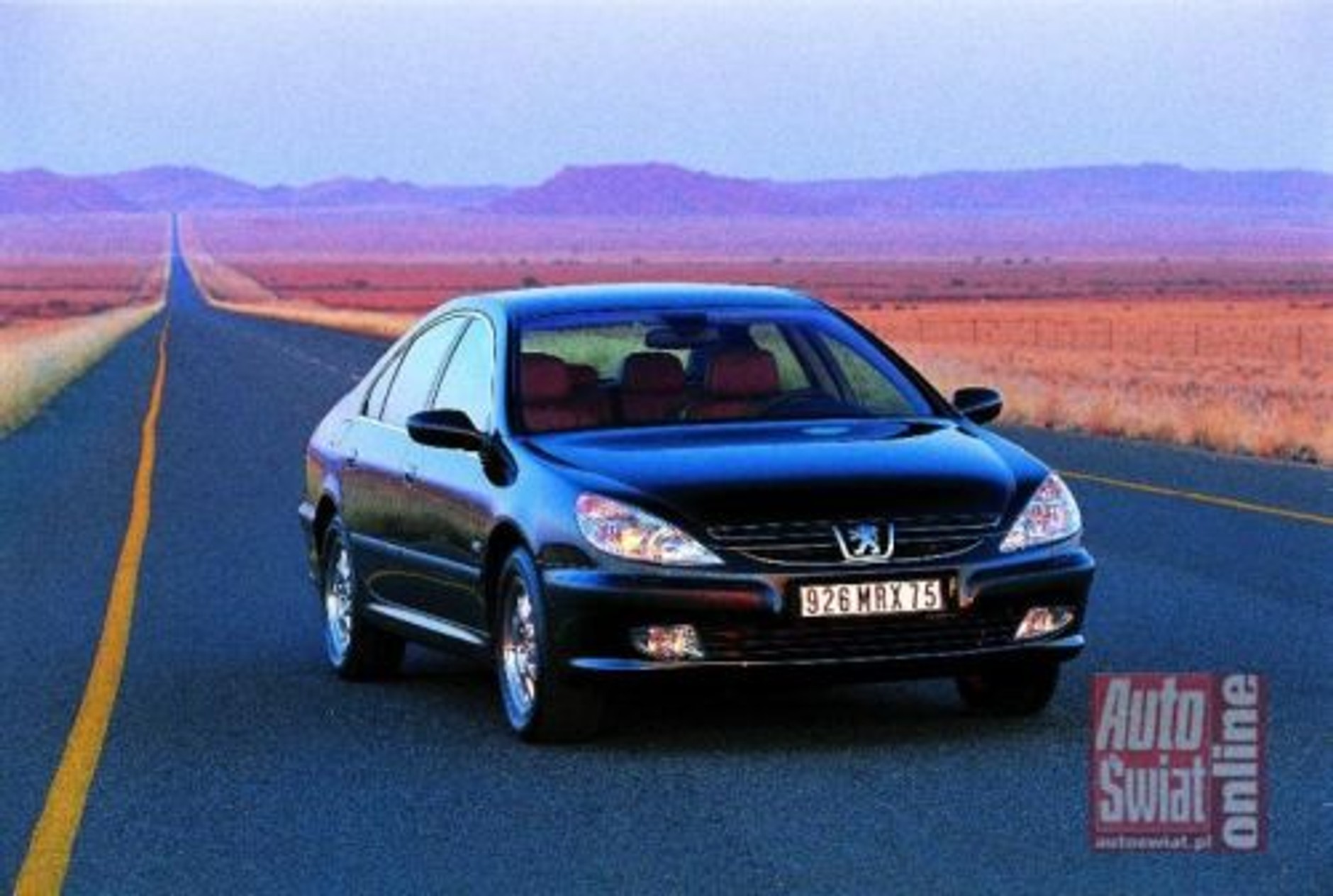 Mercedes E 280 Classic, Peugeot 607 3.0 V6 - Per aspera... do gwiazdki!