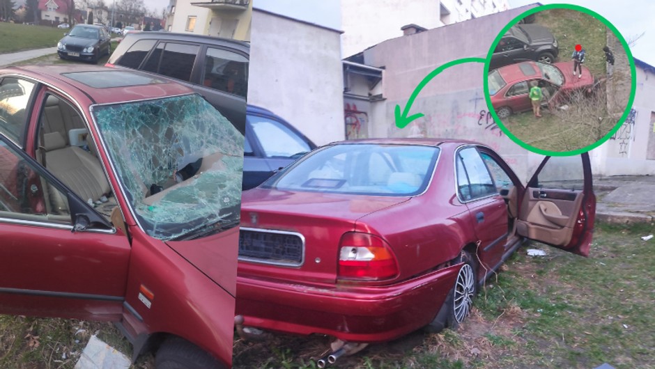 Wrak to nie najlepsze miejsce do zbaw dla dzieci