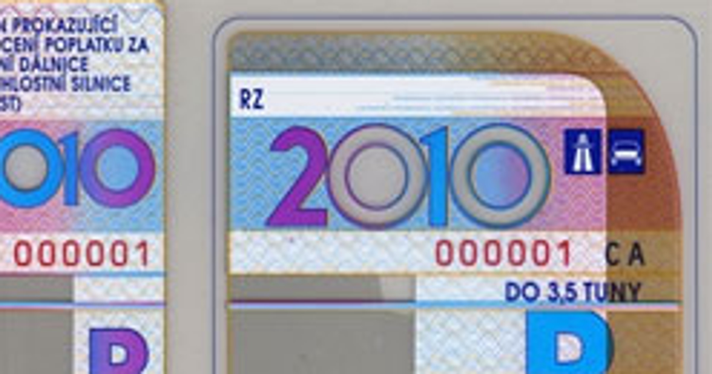 Autostrada 2010: do Czech od 1.02 jedynie z nową winietą