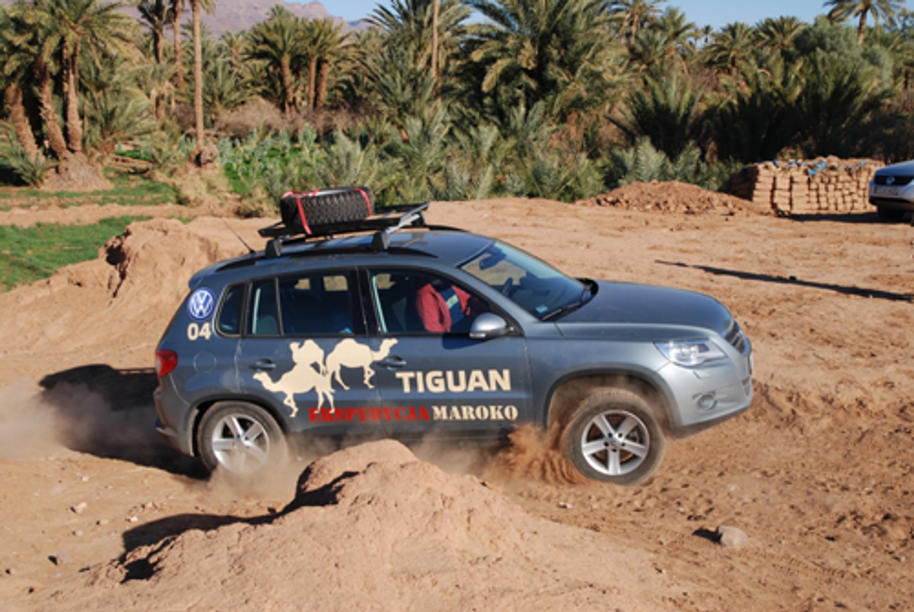 Maroko zza szyb Tiguana