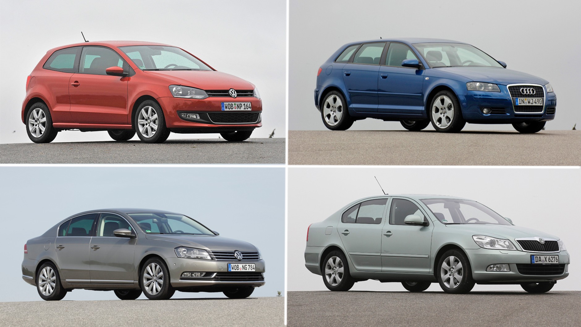 Audi/Skoda/Volkswagen/Seat: 1.4 TSI/122-185 KM czy 1.4 MPI (FSI)/60-105 KM