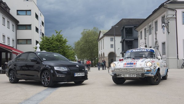 Octavia RS kontra Skoda 1000 MB Rally