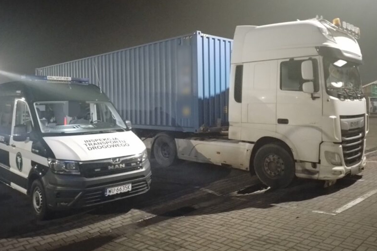"LED-owe oczy" ściągnęły na niego kontrolę. Nie tylko one były nielegalne