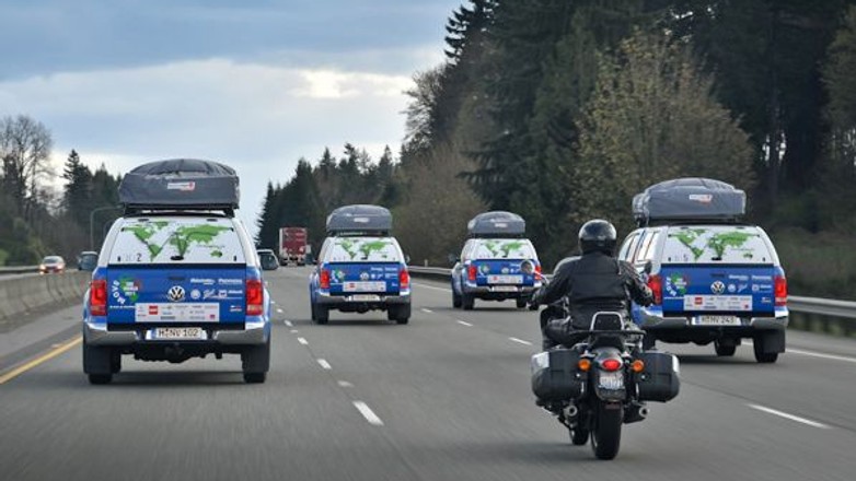 Volkswagen Amarok w wyprawie „Move the World Tour”