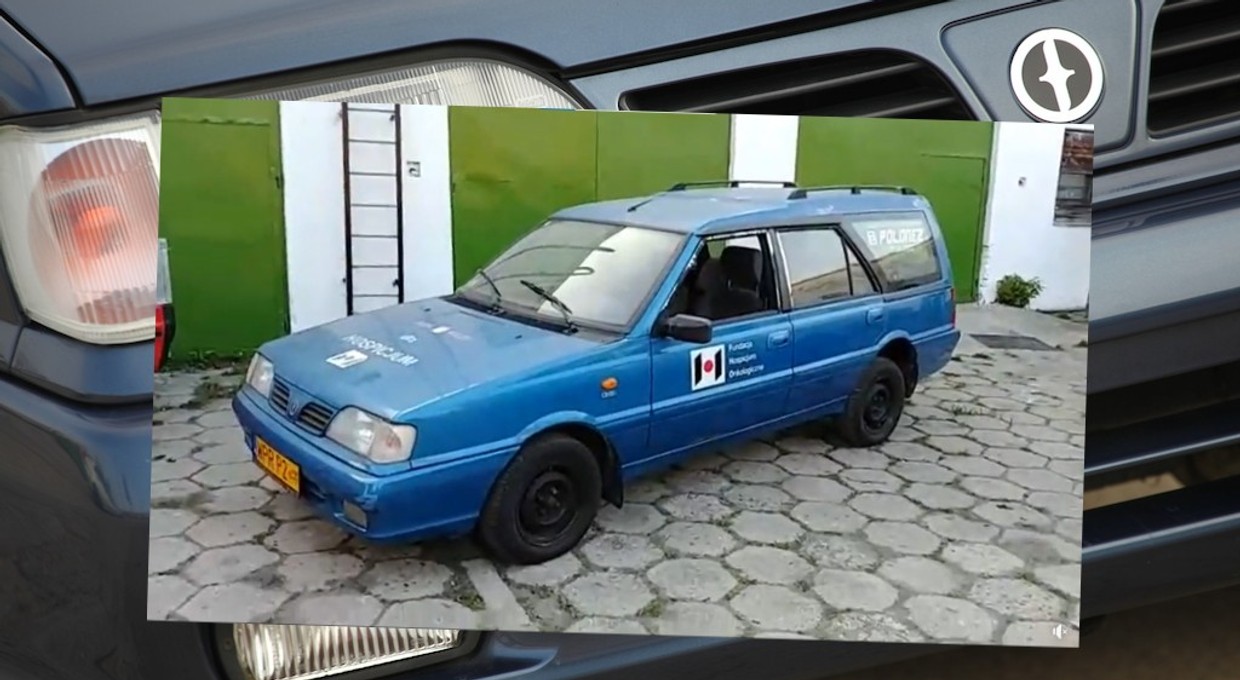 To ostatni wyprodukowany Polonez. Niebieskie kombi zostanie wyremontowane