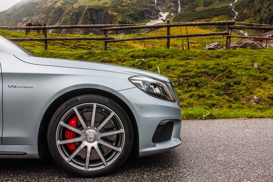 Mercedes S 63 AMG (pierwsza jazda)