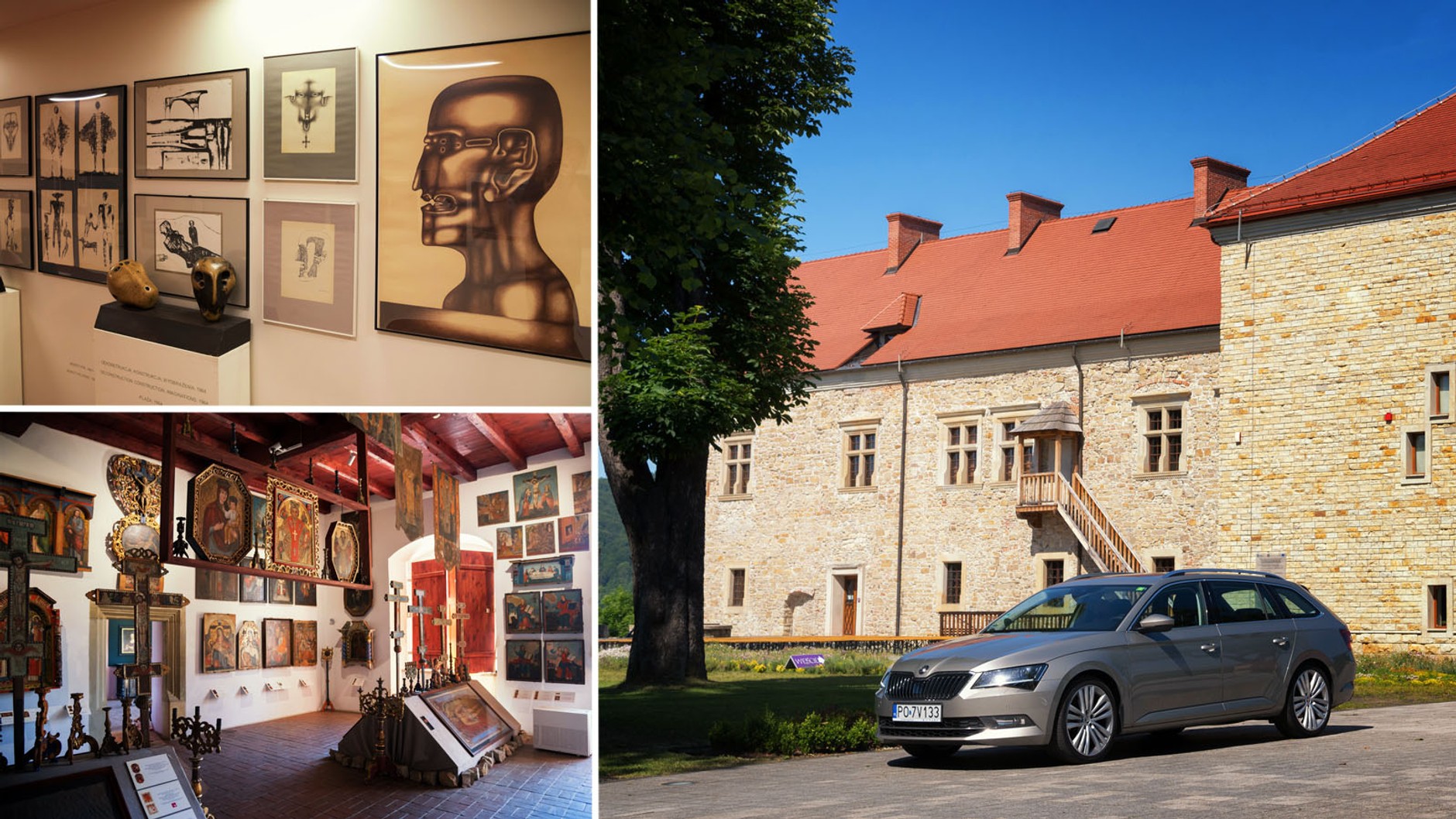 Połoniny, skanseny i kolejki - Skodą Superb zwiedzamy Bieszczady