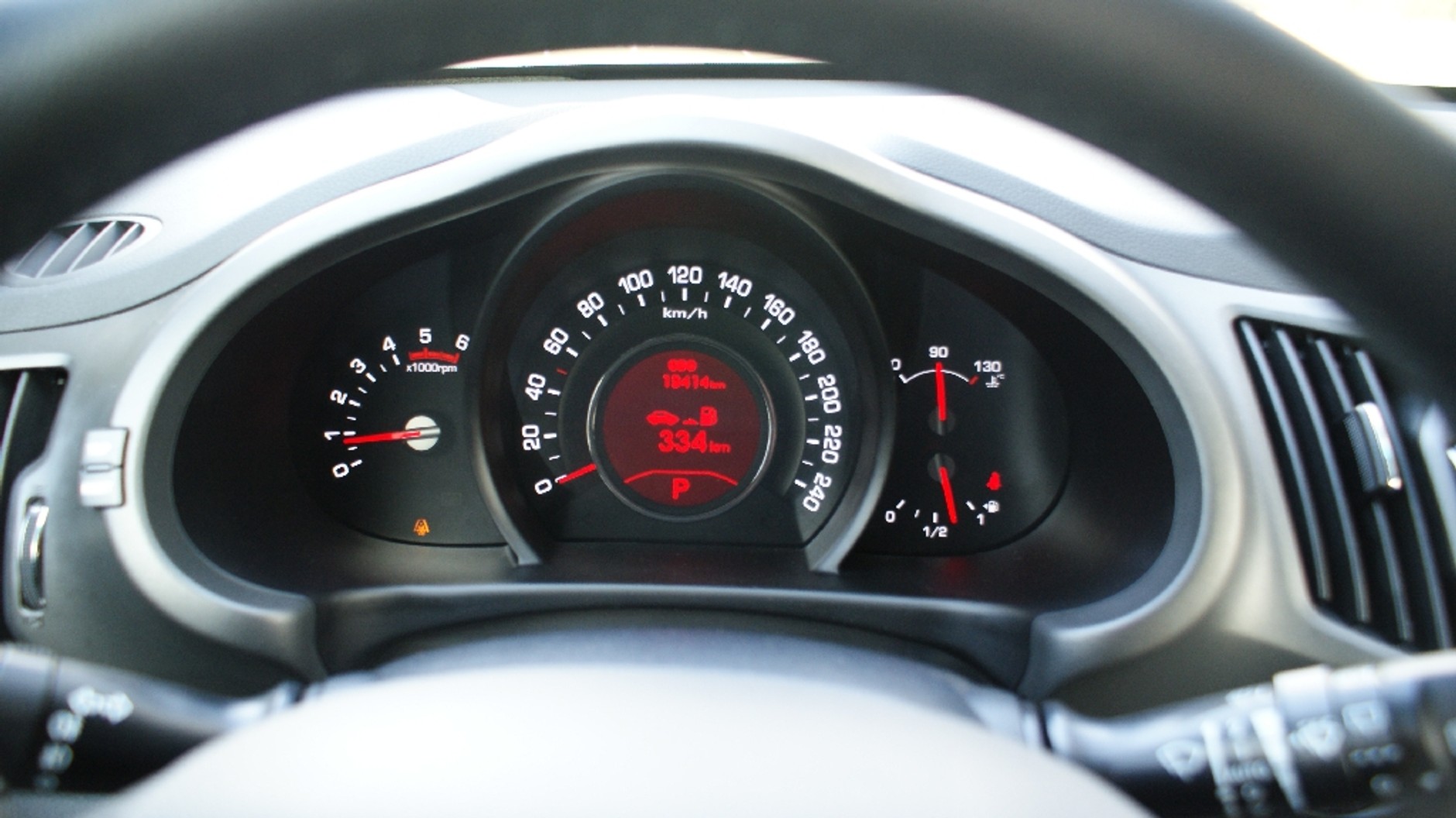 Kia Sportage - wnętrze