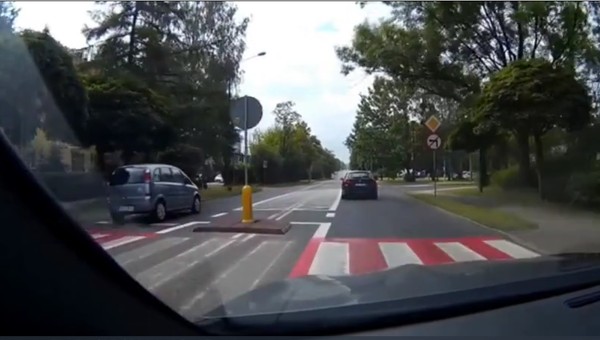 W dwie minuty uzbierał 31 punktów karnych! Policja pokazała nagranie