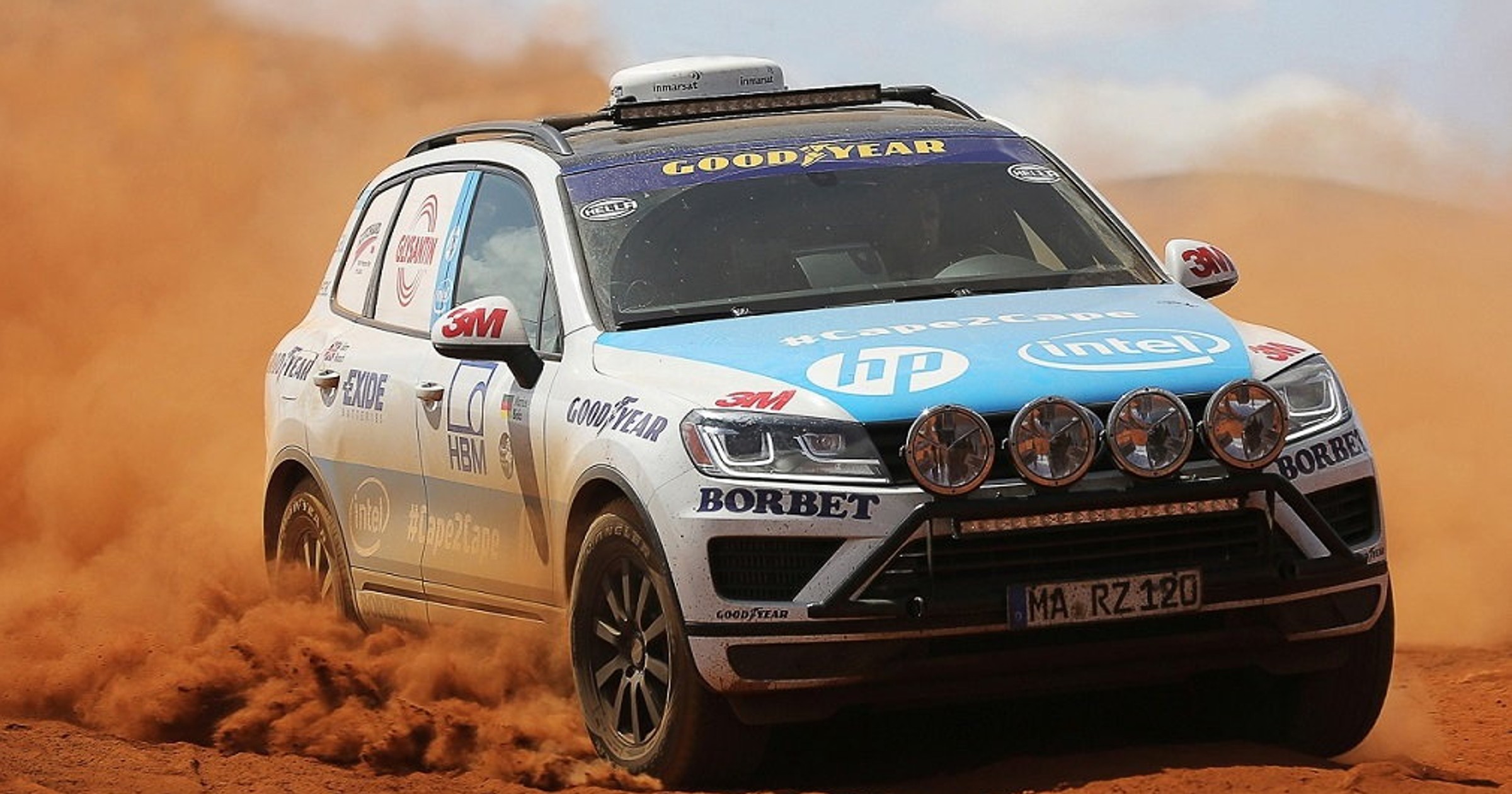 Auto Zietlowa - Volkswagen Touareg V6 TDI na oponach Goodyear