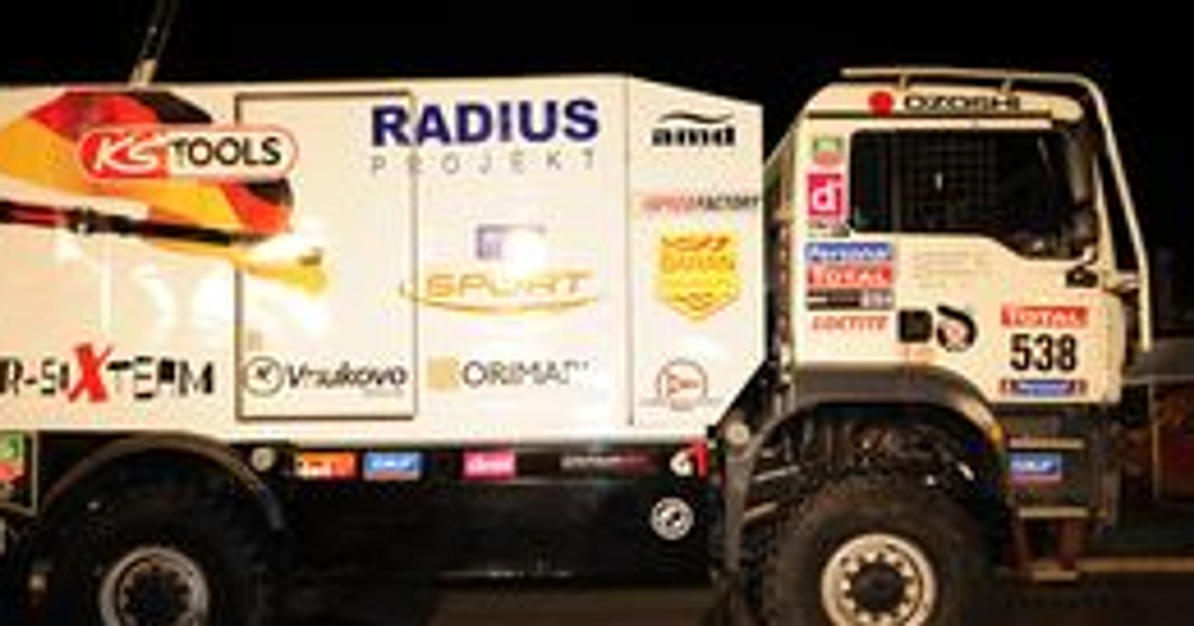 Rajd Dakar 2010: polska ciężarówka na mecie 3. etapu