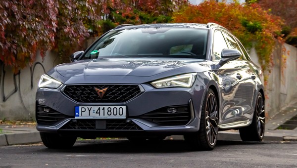 Cupra Leon Sportstourer VZ Cup dla rodziny i dla kierowcy. Ludzie zastanawiają się co to za znaczek