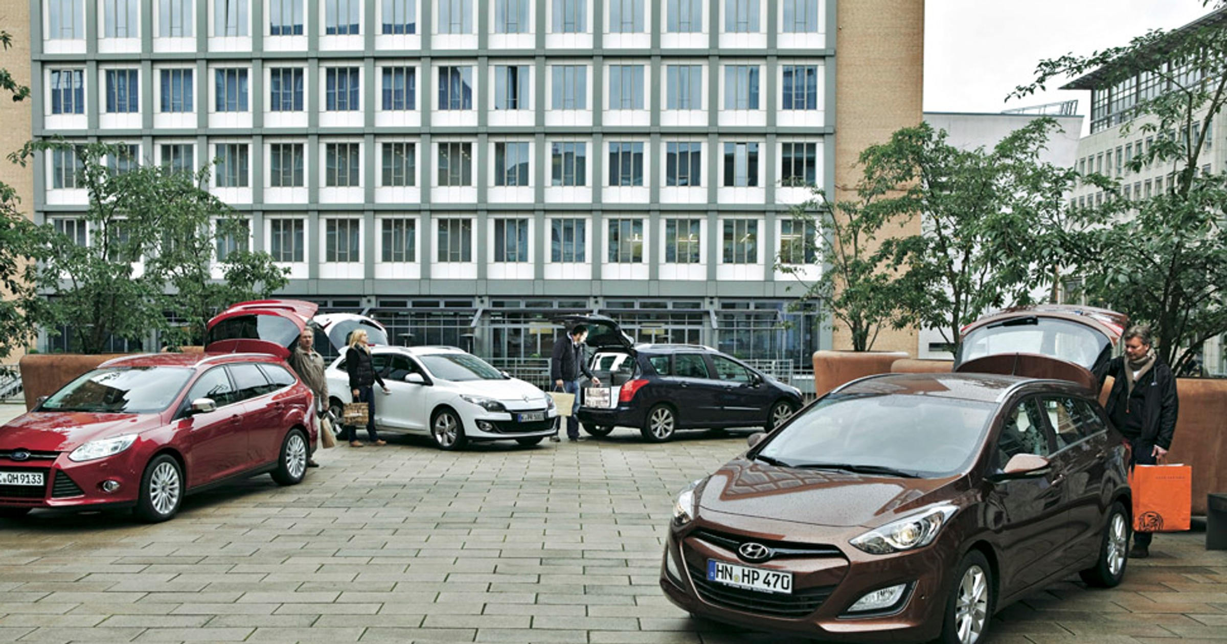 Focus Kombi kontra Megane Grandtour, Peugeot 308 SW i Hyundai i30 kombi: stylowe i praktyczne