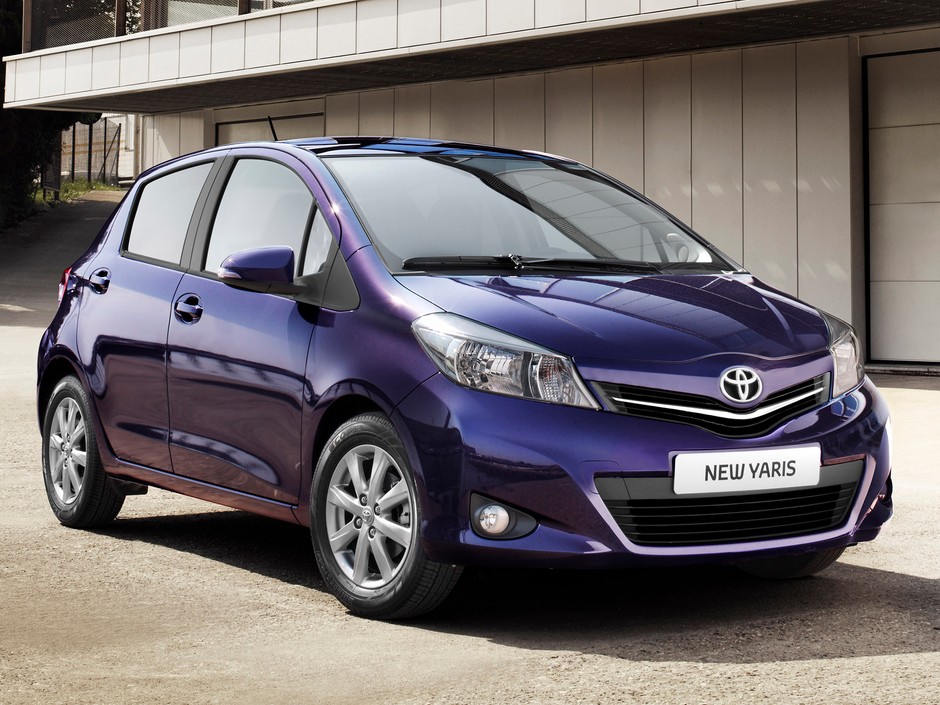 Toyota Yaris - miejsce 4. ex aequo