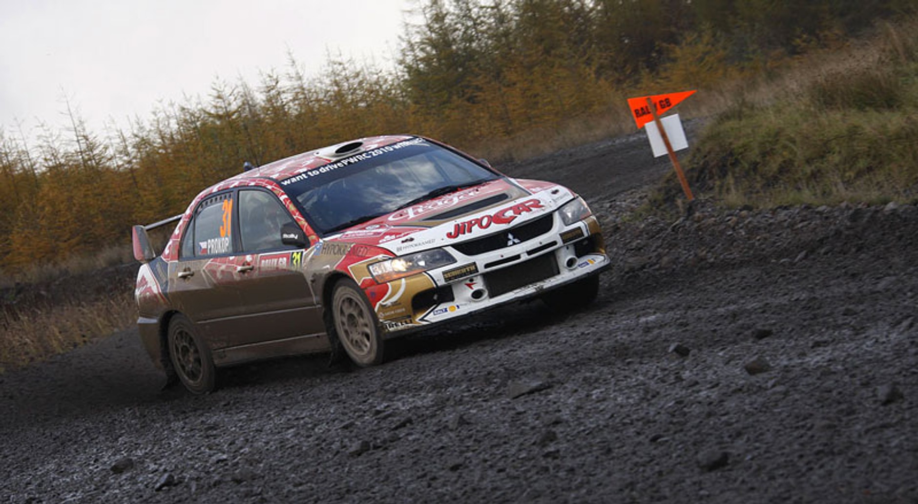 Rajd Wielkiej Brytanii 2009: mistrz świata Loeb w akcji - fotogaleria Rallyworld©Willy Weyens
