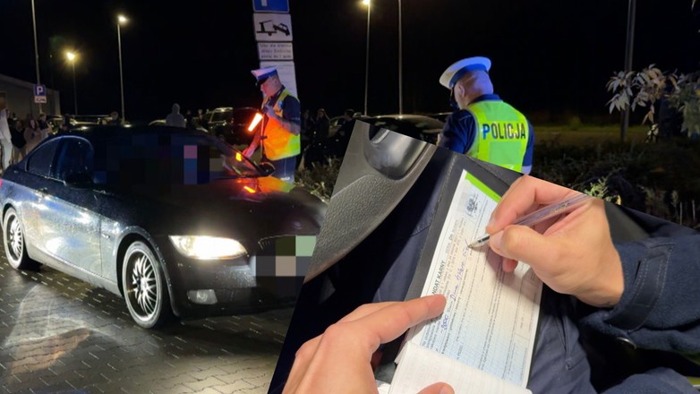 Nocna akcja policji – posypały się mandaty