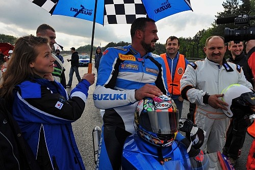 Saleta zdebiutował w wyścigach motocyklowych