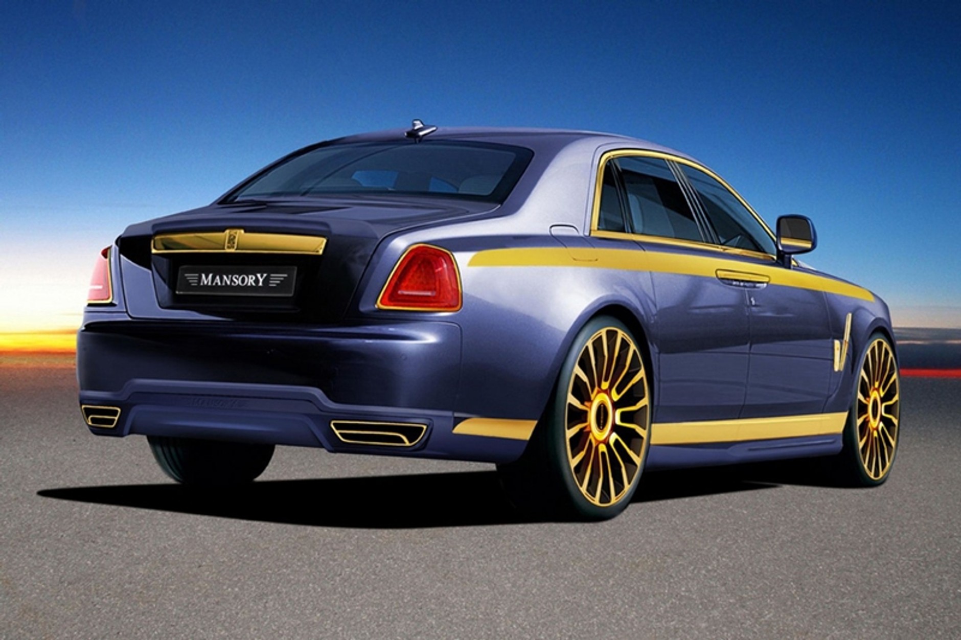 Rolls-Royce Ghost Mansory – kurcze blade!