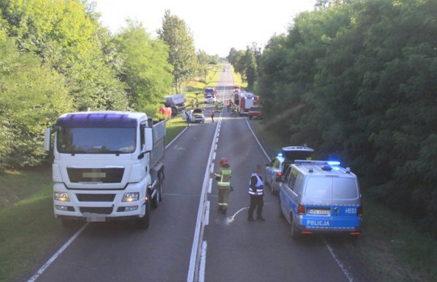 Tragiczny wypadek na krajowej 50-tce