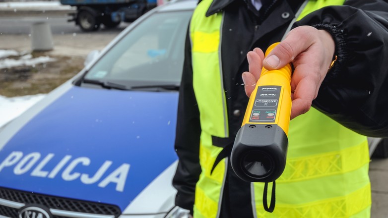 Badanie alkomatem
