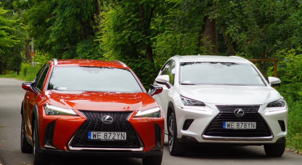 Lexus UX kontra Lexus NX