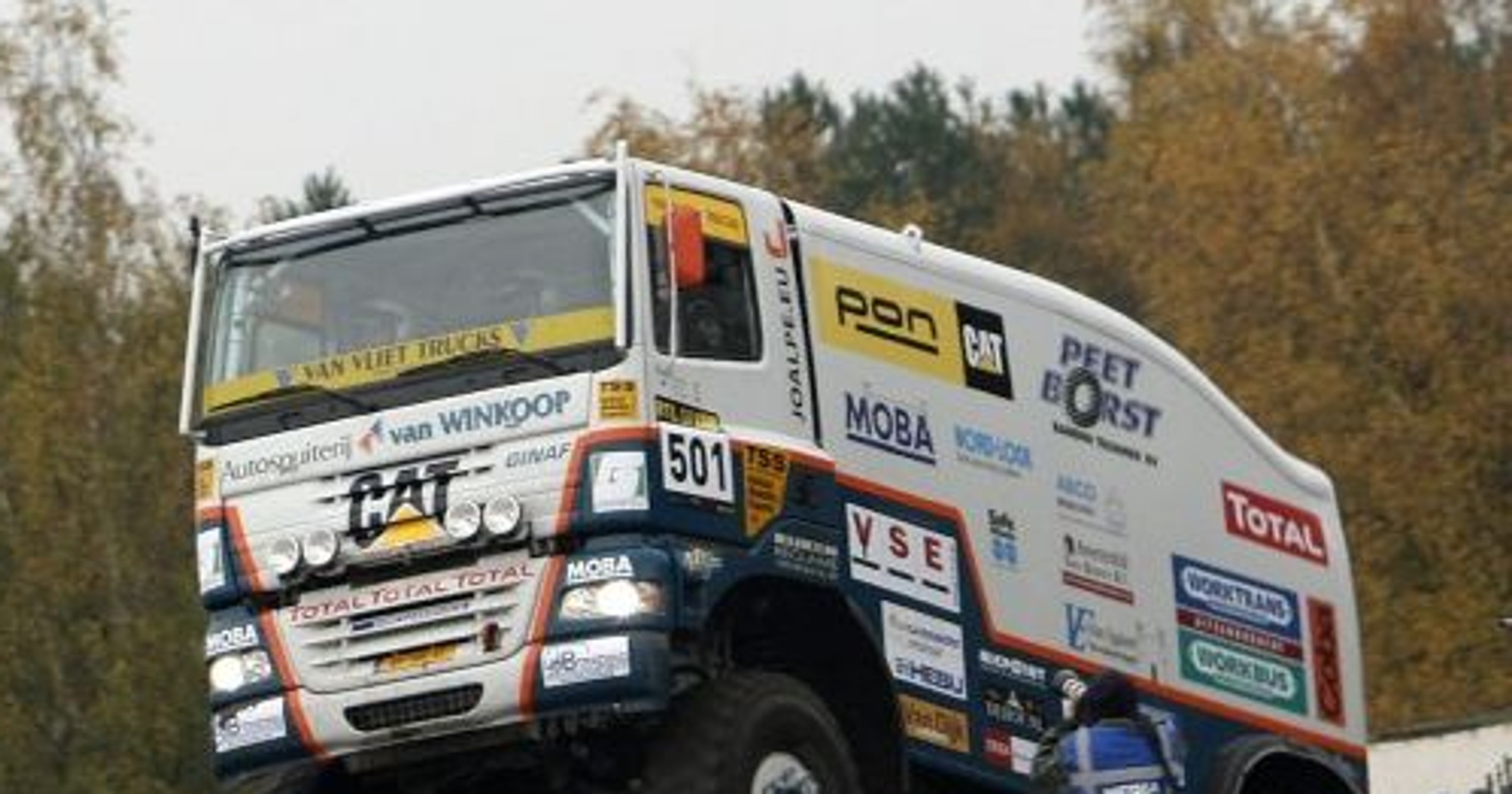 Rajd Dakar 2011: Ciężarówki już pobiły rekord