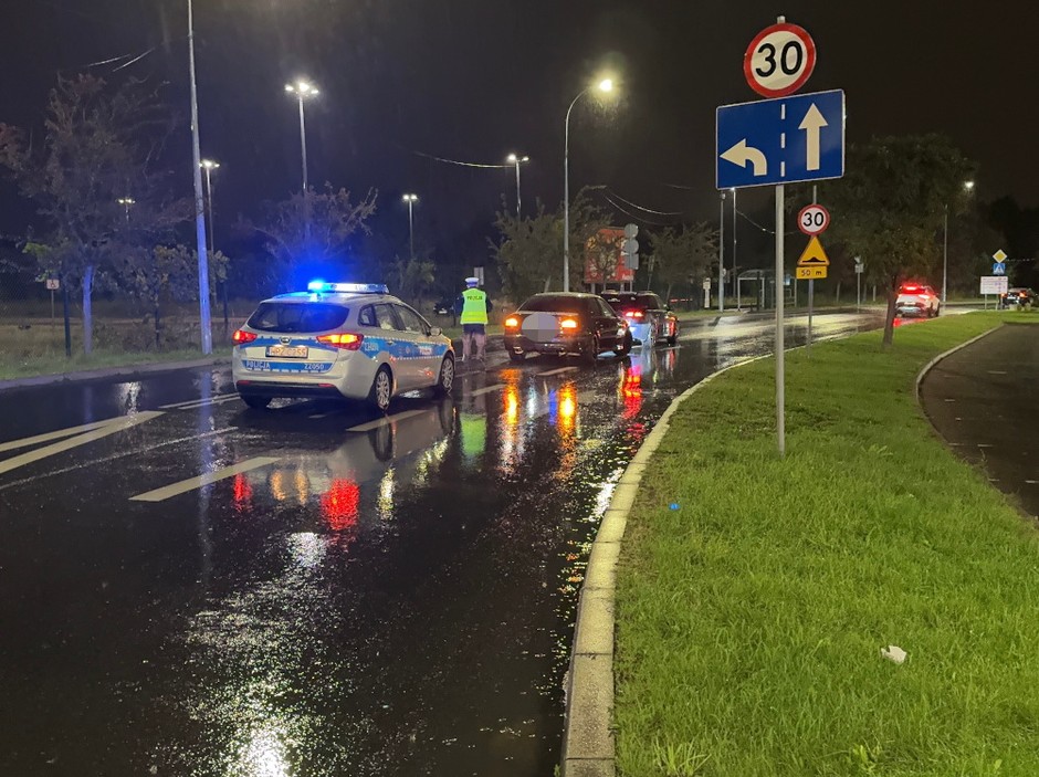 Stołeczni policjanci przeprowadzili akcję wymierzoną w uczestników nielegalnych wyścigów
