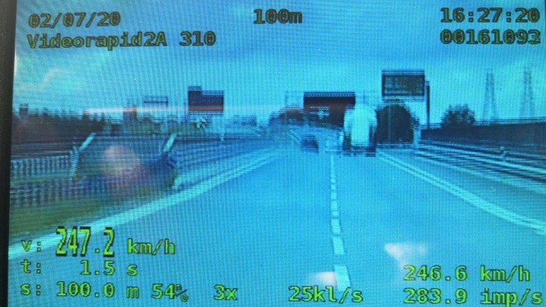 247 km/h na obwodnicy Szczecinka