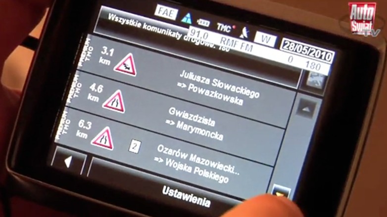 Nawigacje - TMC w Polsce