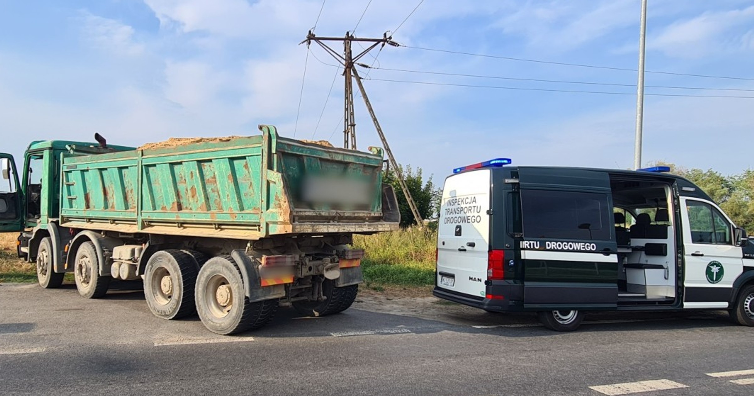 Przewoził piach wywrotką od dwóch lat niedopuszczoną do ruchu